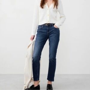 Banana Republic Dark Blue Straight Leg Jeans